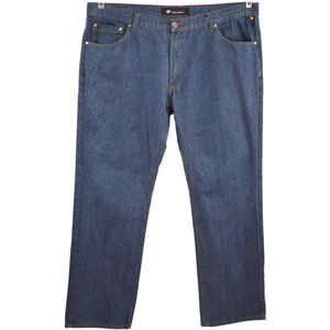 ENYCE Sean Combs Co. Jeans Size 46 x 32 Dark Wash Denim Straight Leg Bootcut